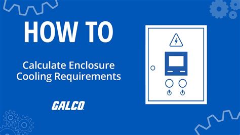 how to determine if cooling is required for electrical enclosure|enclosure cooling requirements.